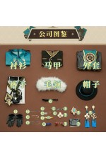 1/3 Delusion Honkai Star Rail Aventurine Cosplay Costume
